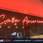 Neon Sign Dubai - Nova Sign Printing