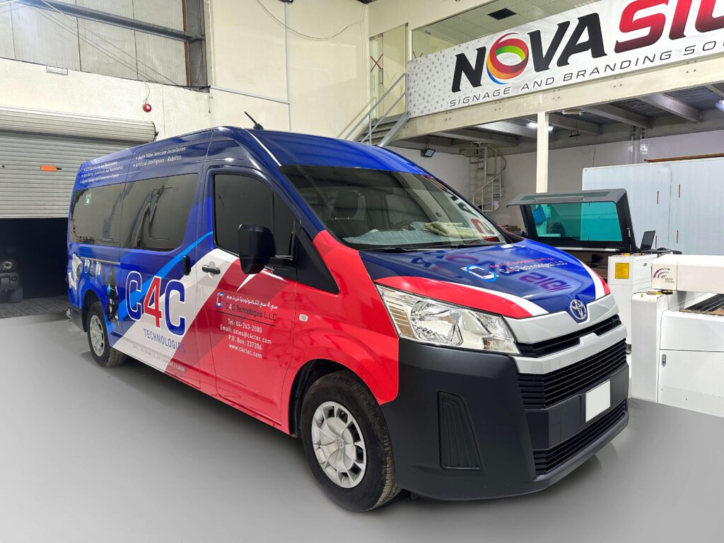 Vehicle Graphics in Dubai & UAE - Nova Sign Printing