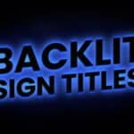 How Backlit Signage Can Transform Your Retail Space