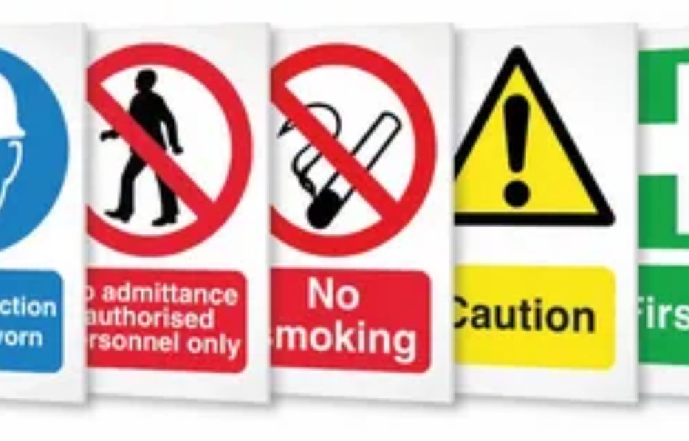 The Different Types of Safety Signage and Their Importance