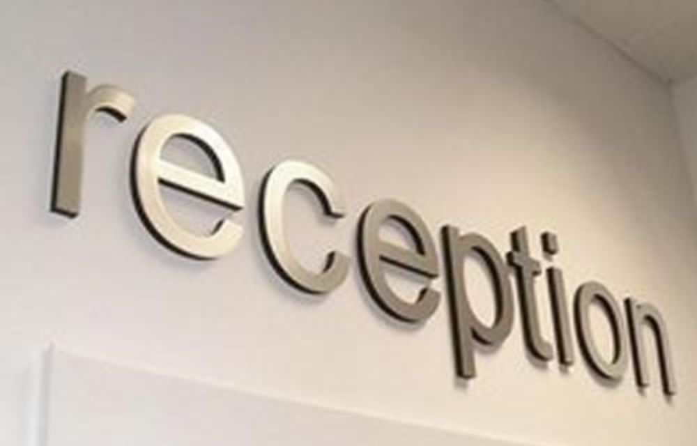 Top Trends in Reception Signage for Modern Businesses