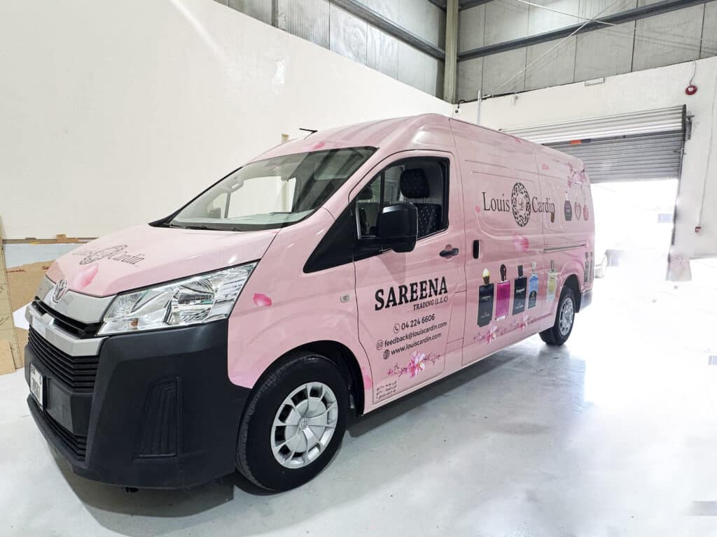 vehicle branding Dubai