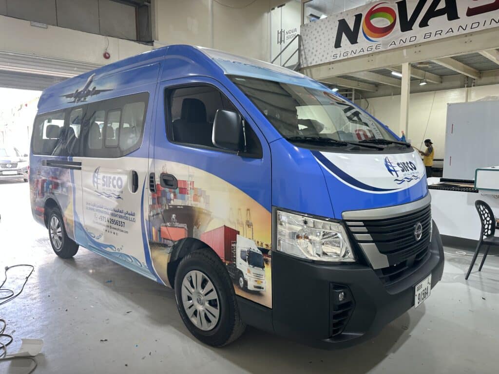 vehicle branding Dubai