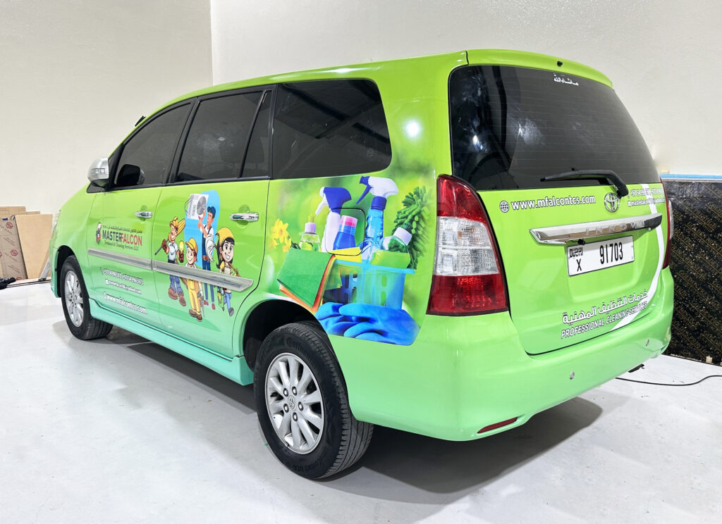 Car branding in dubai