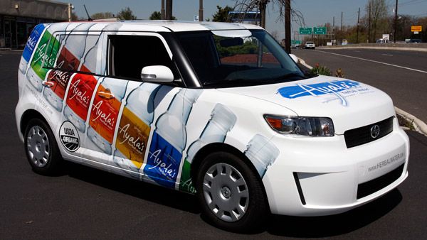 Branding on vehicles