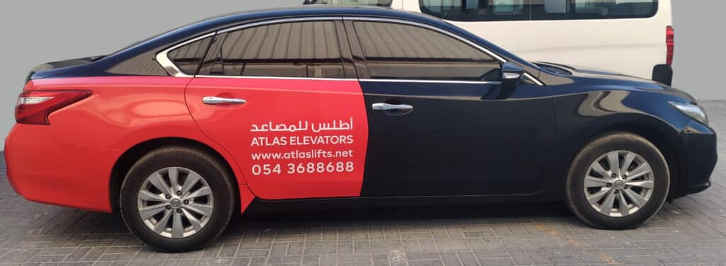 car branding dubai