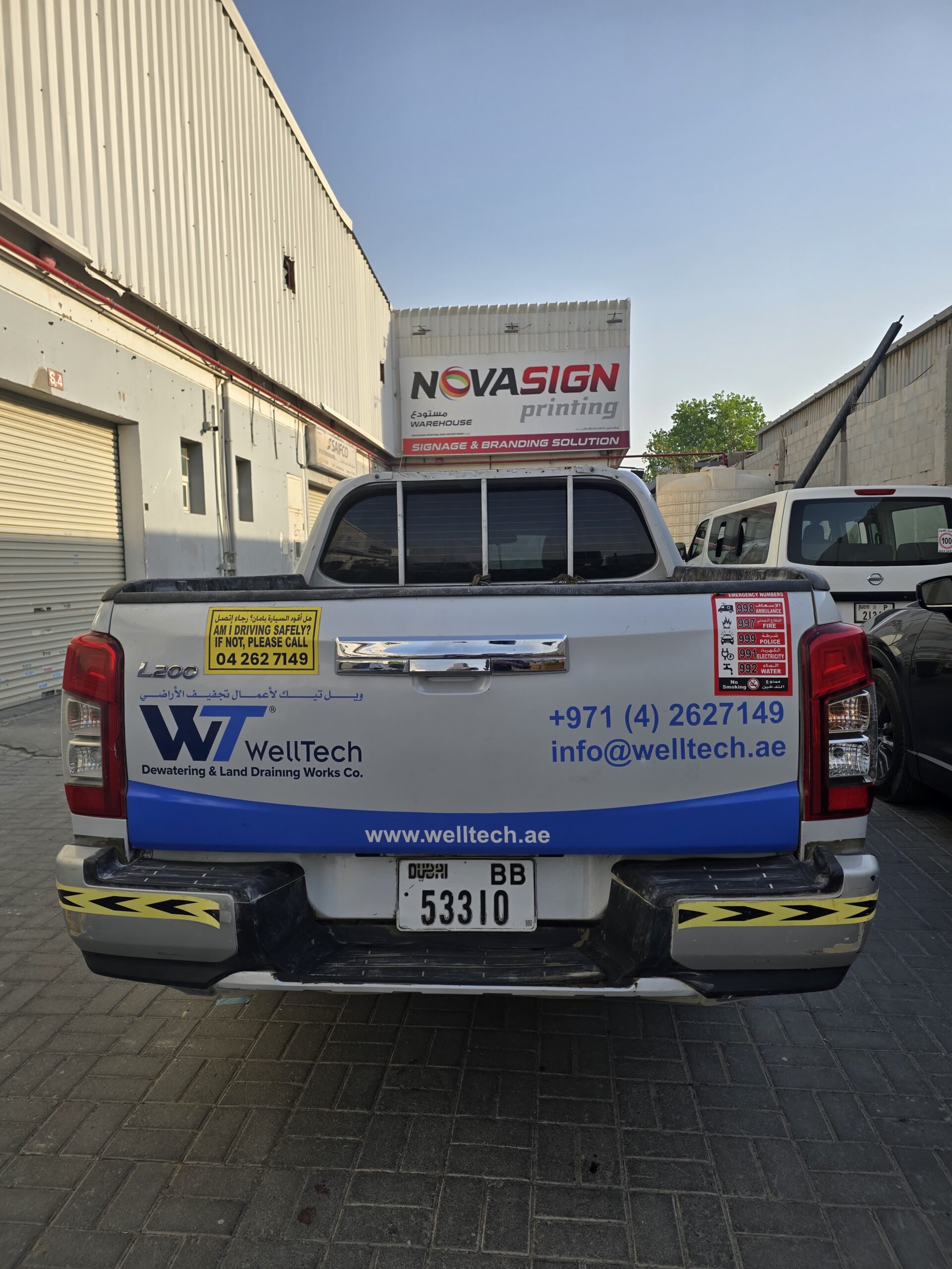 Vehicle branding dubai