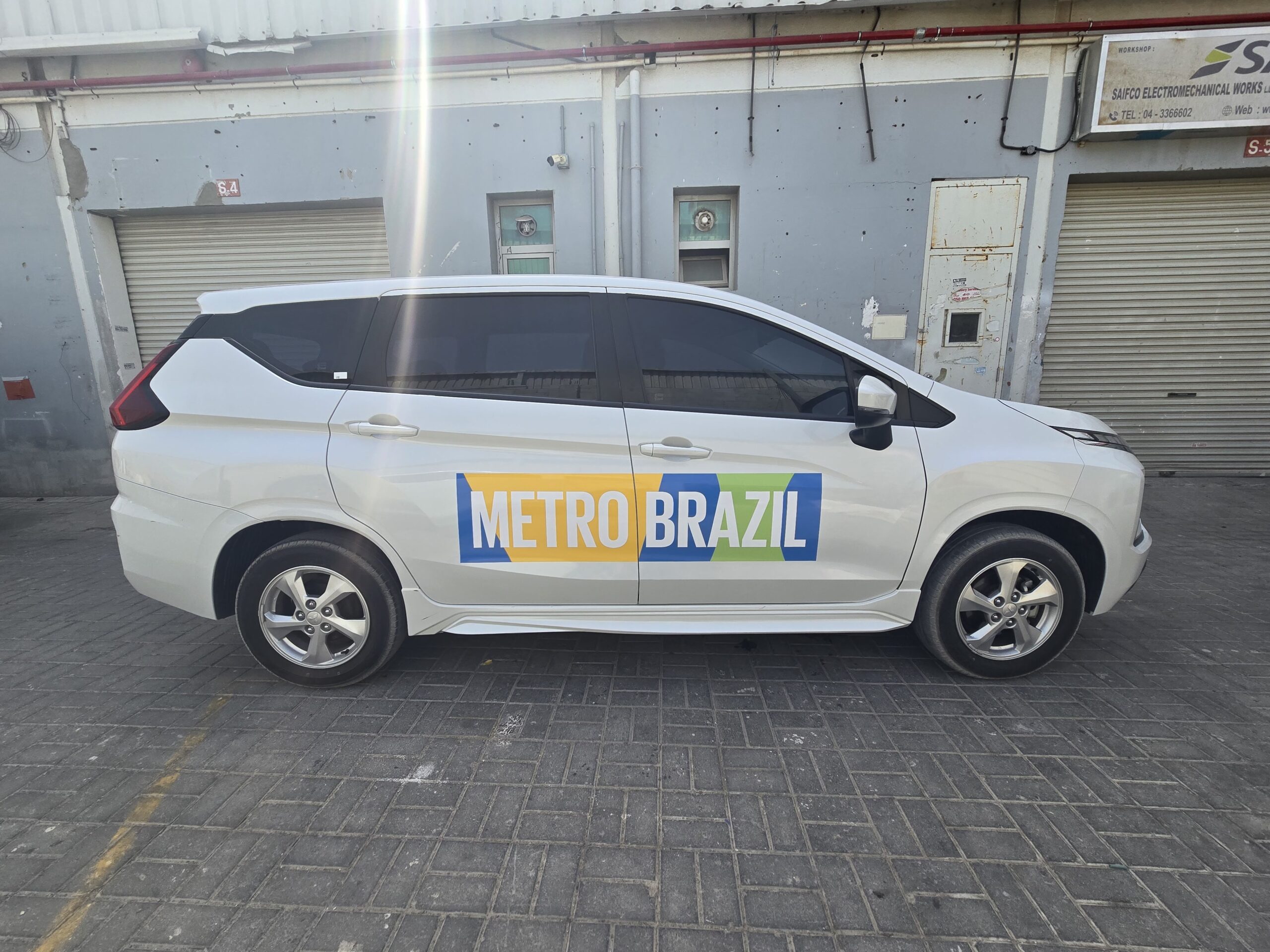 Branding on vehicles