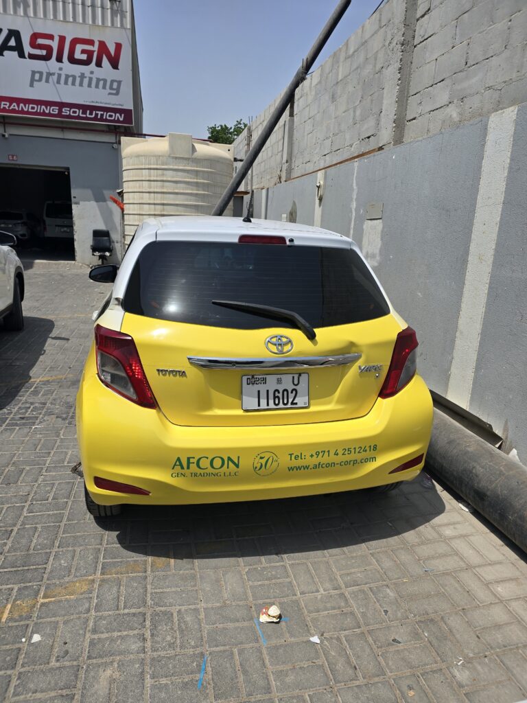 Car Branding In Dubai