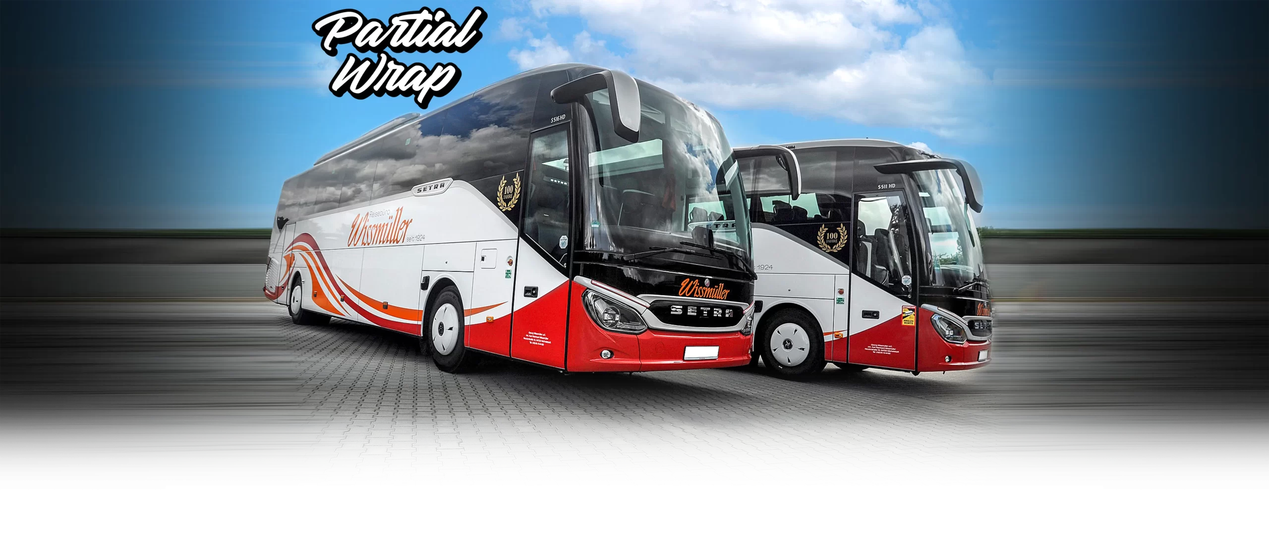 02. Bus Partly Wrap scaled