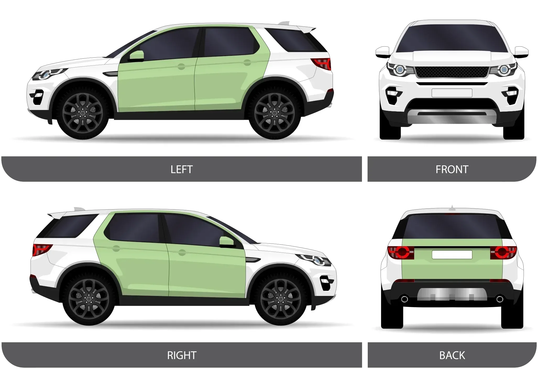 All About Approval 35 B Partial Wrap Mobile