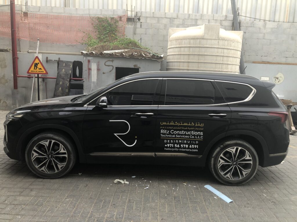 Car branding in Dubai