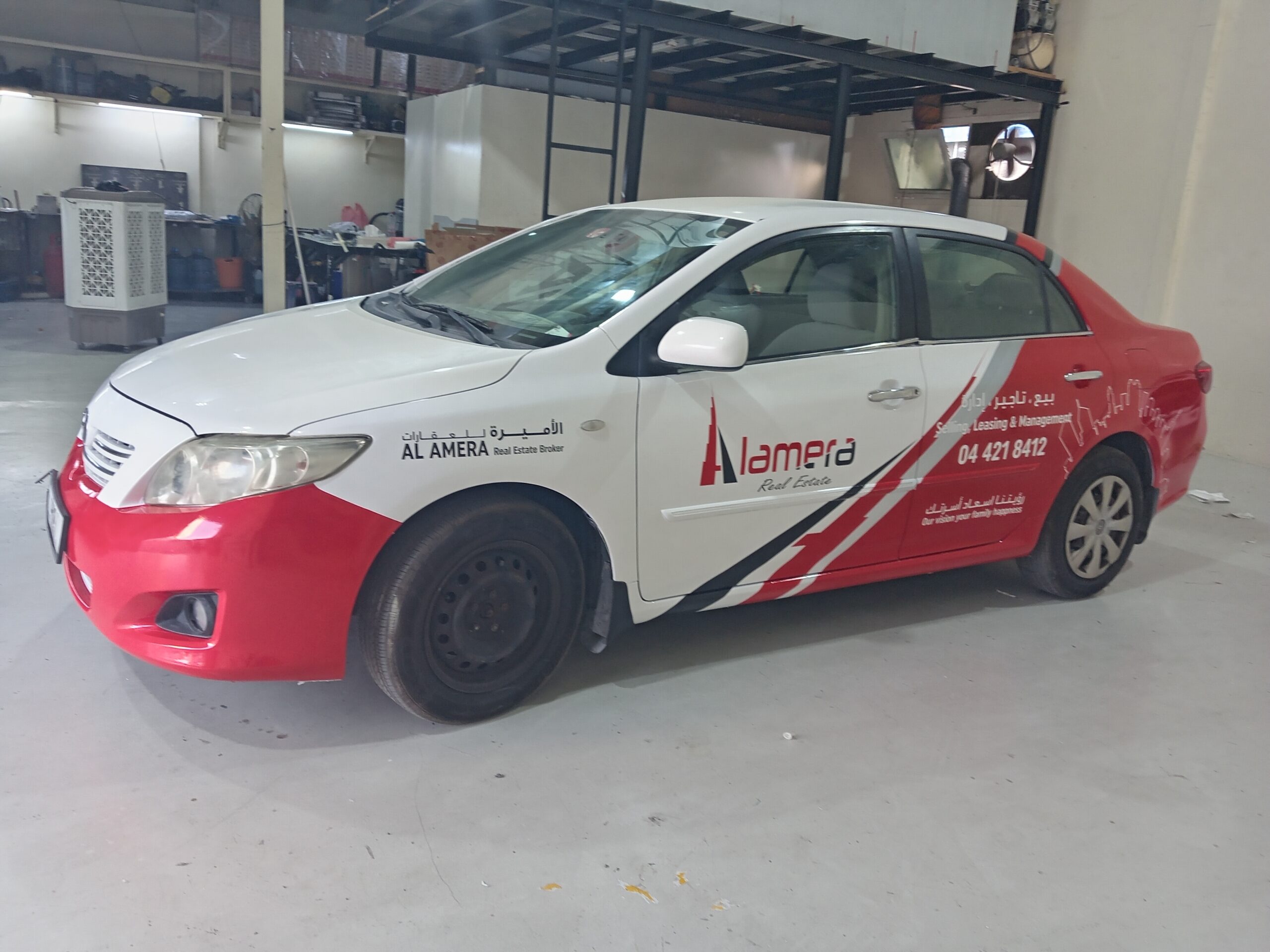 vehicle branding Dubai