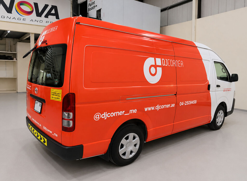 Fleet Branding In Dubai: Keeping Every Vehicle Consistent 1 Vehicle Branding