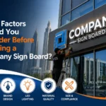 Sign Board For Company