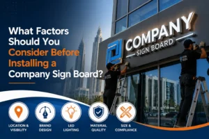 Sign Board For Company