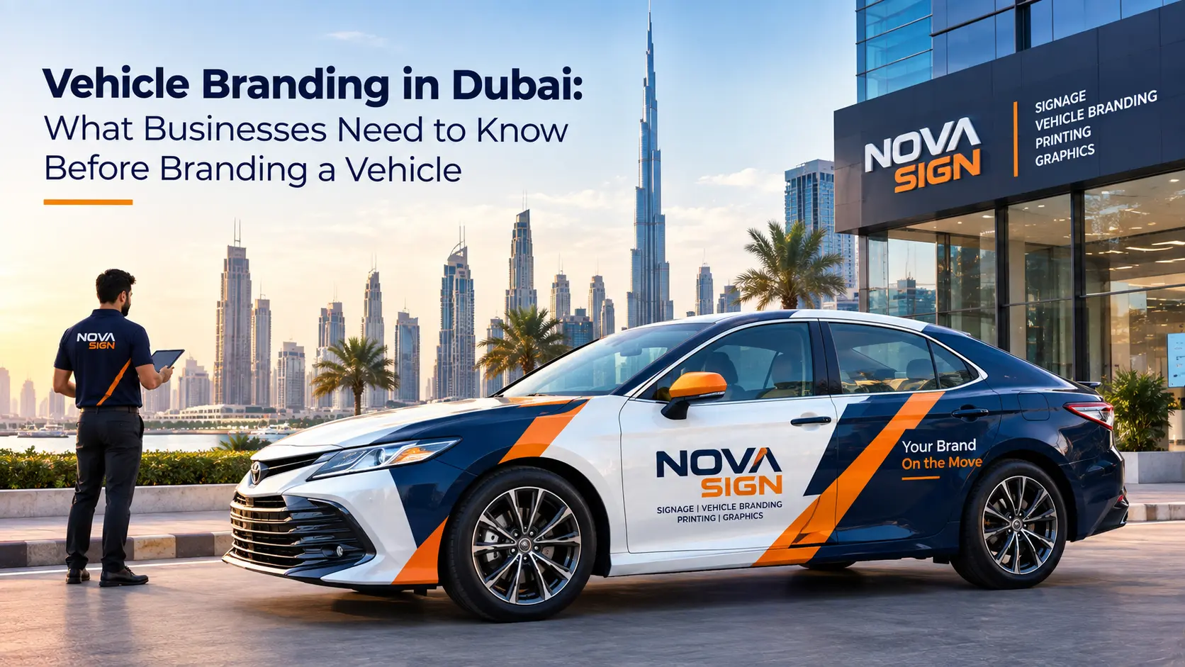 vehicle branding Dubai