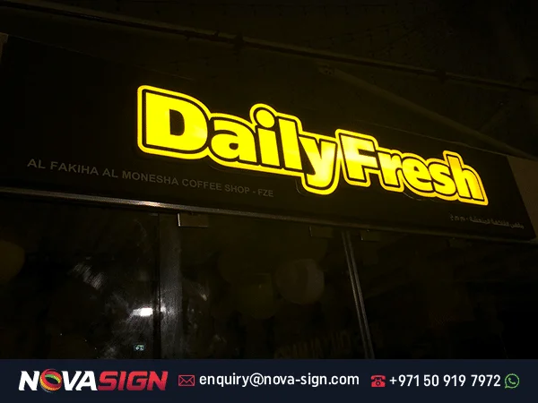 All You Need To Know About The Best Signage Company In Uae 12 Reception Signage Dubai
