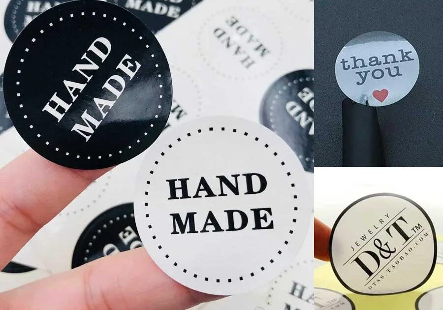 Round sticker printing Dubai