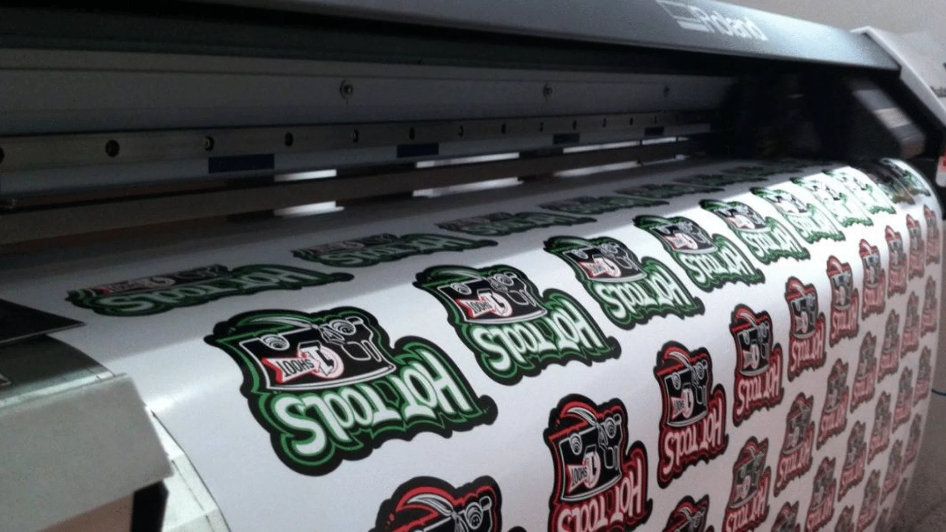 Sticker printing
