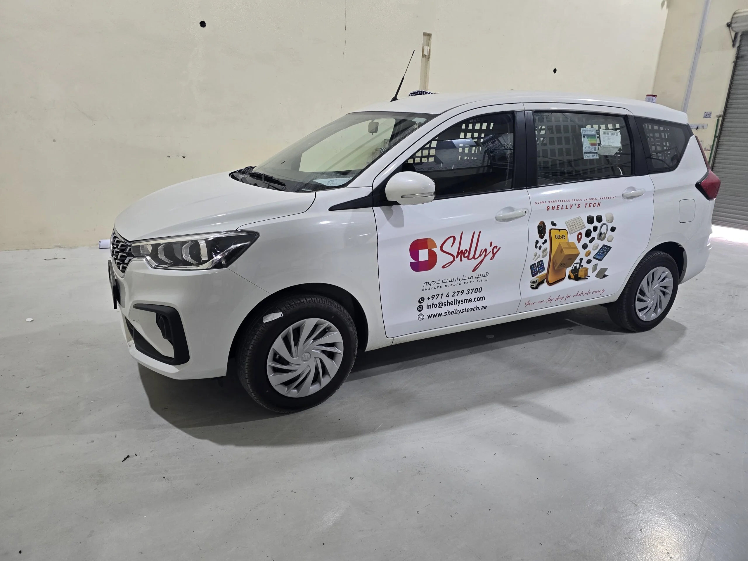 Branding On Car