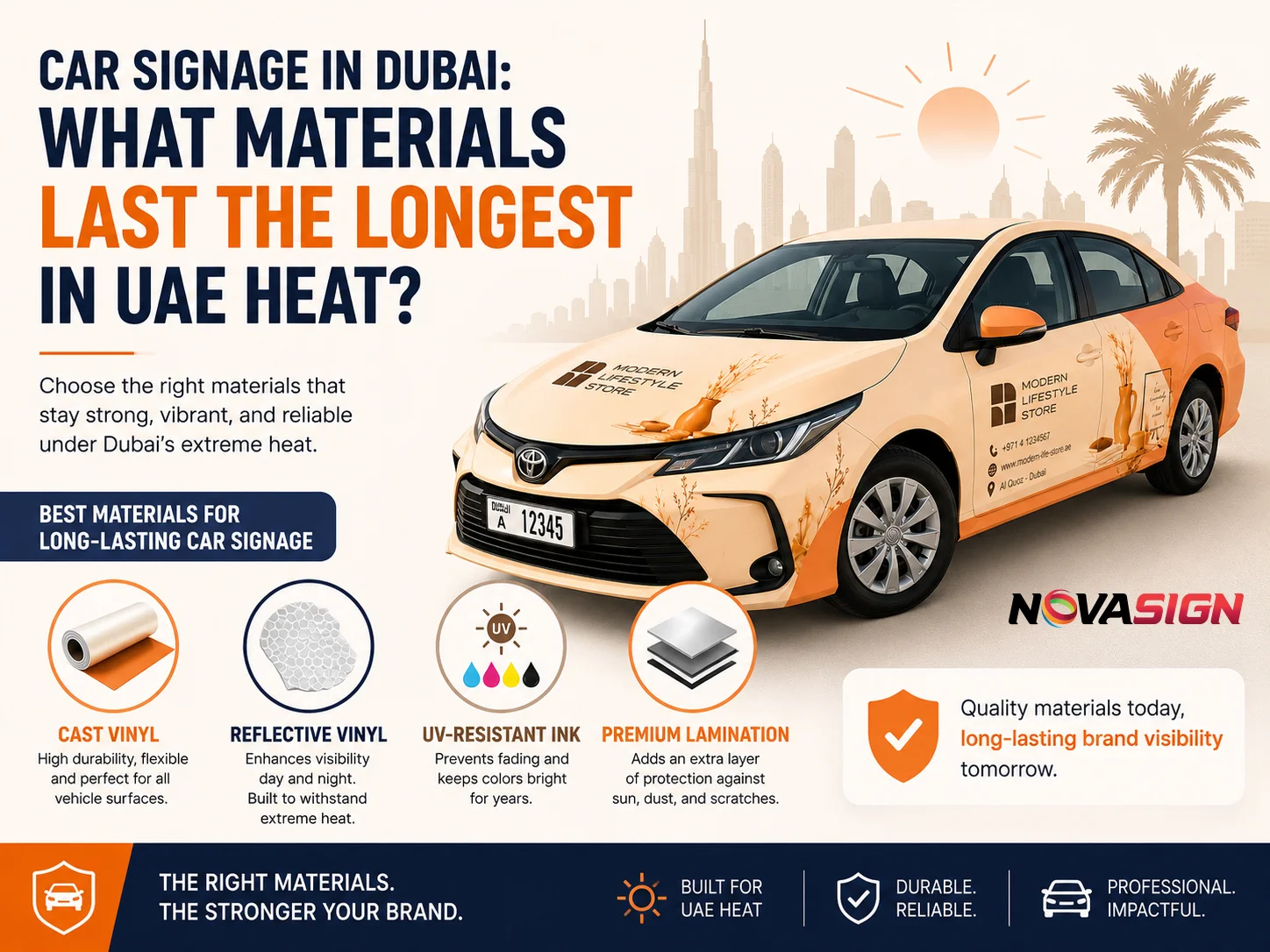 Car signage